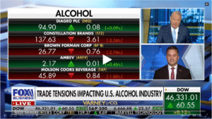 Screenshot of the interview of AWA CEO on Fox Business