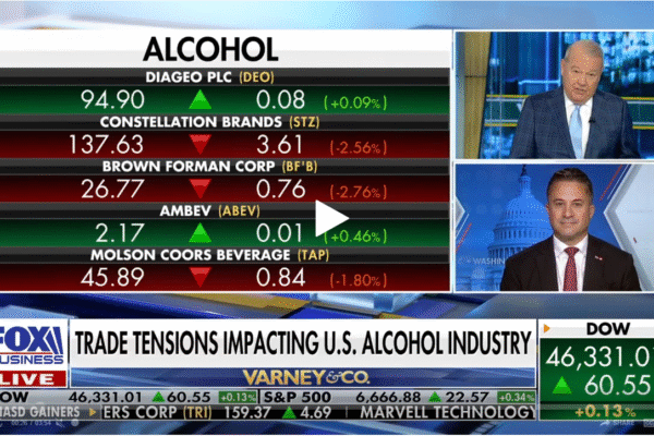 Screenshot of the interview of AWA CEO on Fox Business