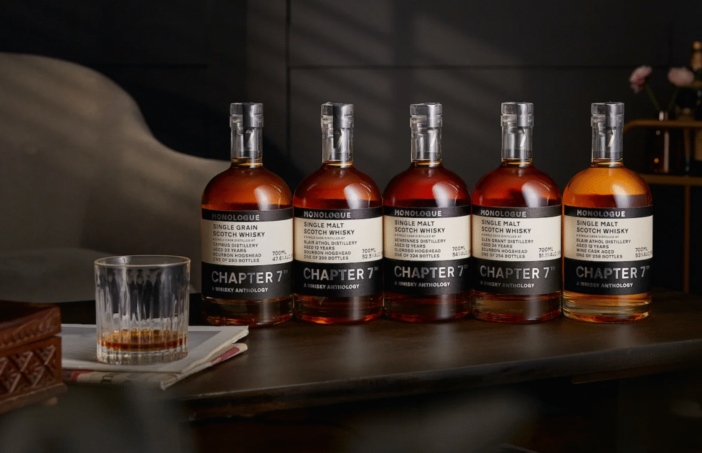 Ardent Spirits Chapter 7 acquisition - bottles of Chapter 7 single malt whiskey